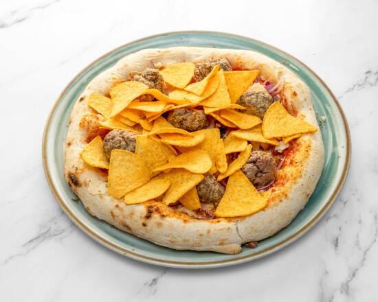 Une création de pizza unique du chef.